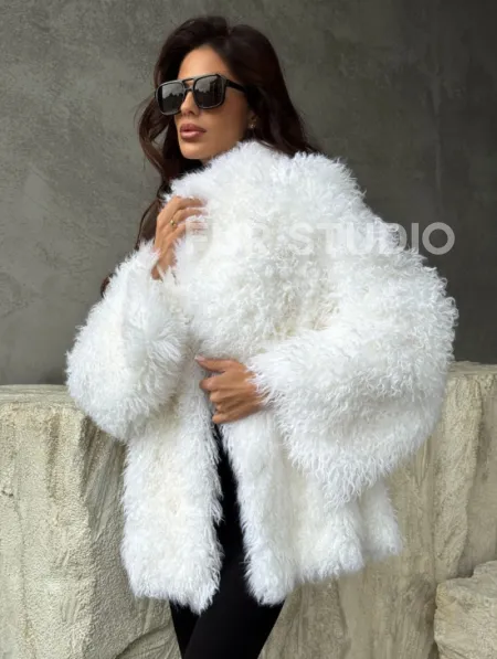 Шуба из альпаки - фото 5