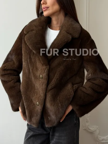 Норковый пиджак - фото 2