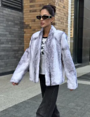 Меховая куртка из норковой крестовки - фото 5