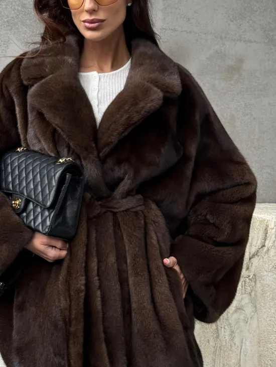 Полушубок норковый 