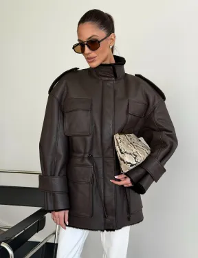 Молодёжная куртка - дублёнка - фото 10