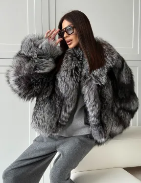 Женская шуба из чернобурки Winter Lover - фото 11