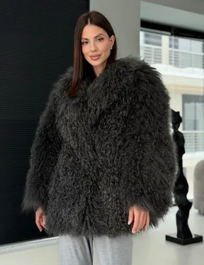 Шубка из ламы - фото 0